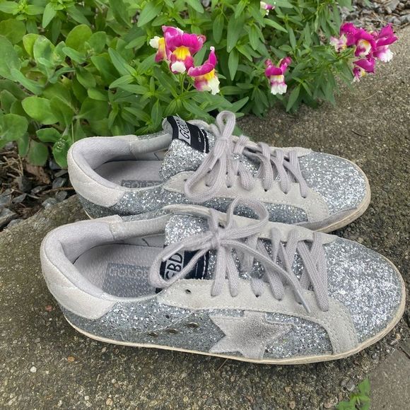 Golden Goose Shoes - Golden Goose glitter sneakers